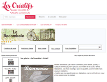 Tablet Screenshot of la-rocambole.les-creatifs.com