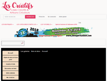 Tablet Screenshot of bois-et-deco.les-creatifs.com