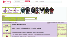 Desktop Screenshot of mani-a-mano.les-creatifs.com