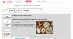 Desktop Screenshot of bijoux-noeuds-marins.les-creatifs.com