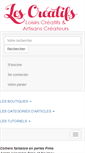 Mobile Screenshot of bijoux-fantaisie.les-creatifs.com
