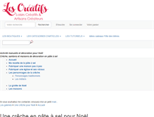 Tablet Screenshot of creche-pour-noel.les-creatifs.com
