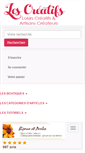Mobile Screenshot of bijoux-et-perles.les-creatifs.com