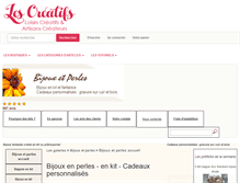 Tablet Screenshot of bijoux-et-perles.les-creatifs.com