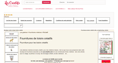 Desktop Screenshot of fournitures-loisirs.les-creatifs.com